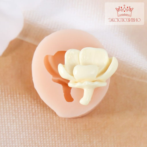Молд силикон «Лютик», форма для заливки, 2.4×1.4×1 см
