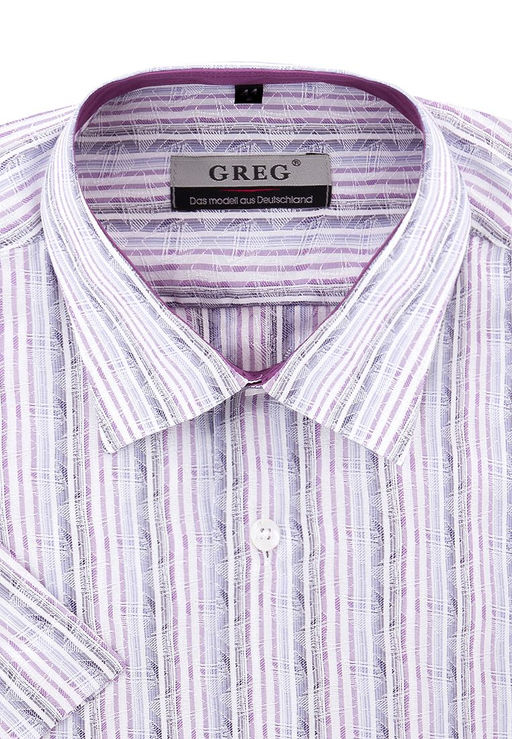 Сорочка мужская короткий рукав GREG Gb173/309/55/Z/1