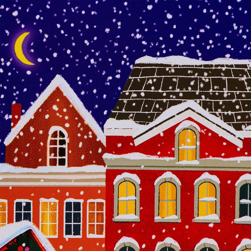 Пакет подарочный новогодний под бутылку, упаковка «Праздник в городе», 12×36×8.5 см