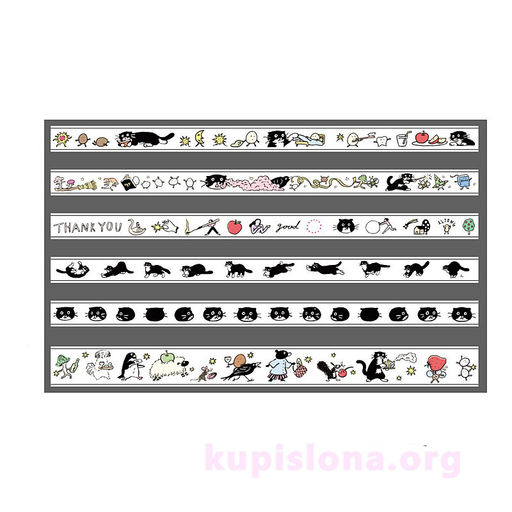 Декоративный скотч Cats daily - Купи слона фото 3