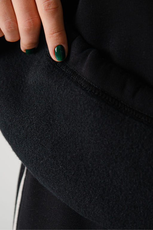 Арт. 2918 Костюм женский с начесом 46-54 (5 шт) Цвет:черный