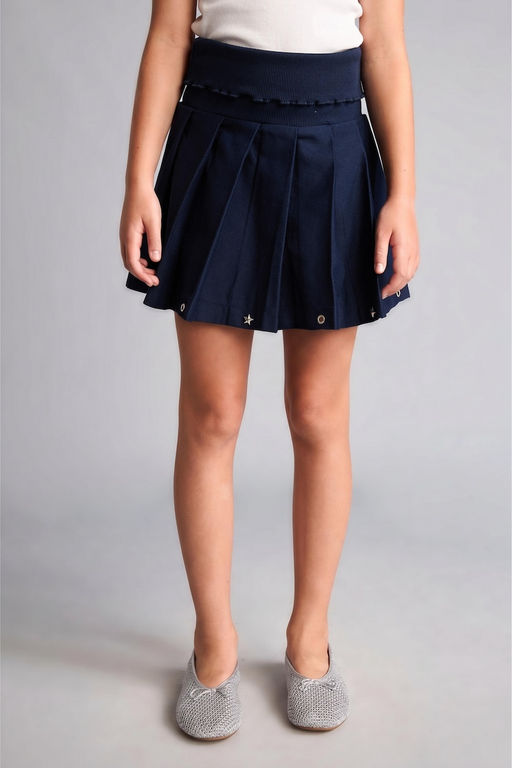 Pamuklu Gabardin Mini Etek K_z _ocuk - Defacto фото 3