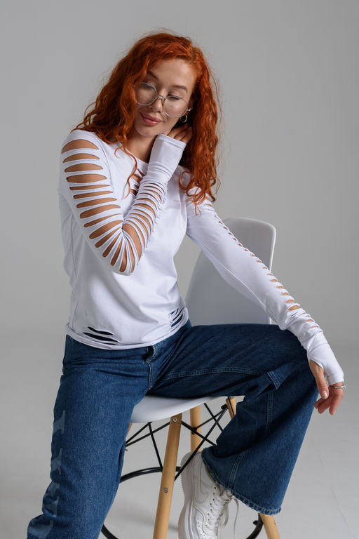 7476 Лонгслив женский