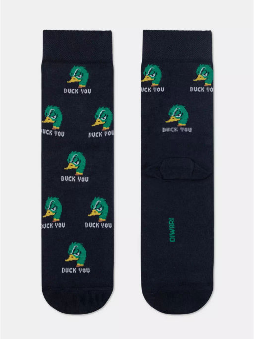 Носки муж.HAPPY 17С-151СП (48/6) - 187 темно-синий - Conte elegant фото 3