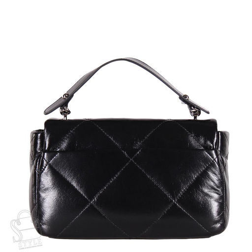 Сумка женская кожаная 1055TH black Polina&Eiterou/50 в Новосибирске
