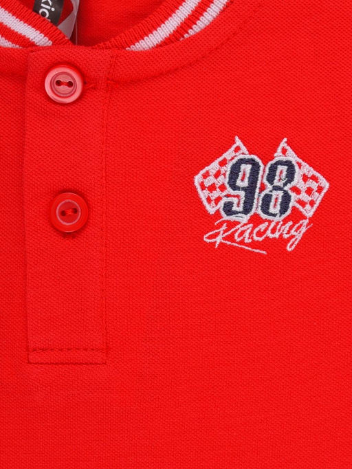 Crockid _ КР 302767/красный к550 фуфайка (футболка) для мал  фото 2