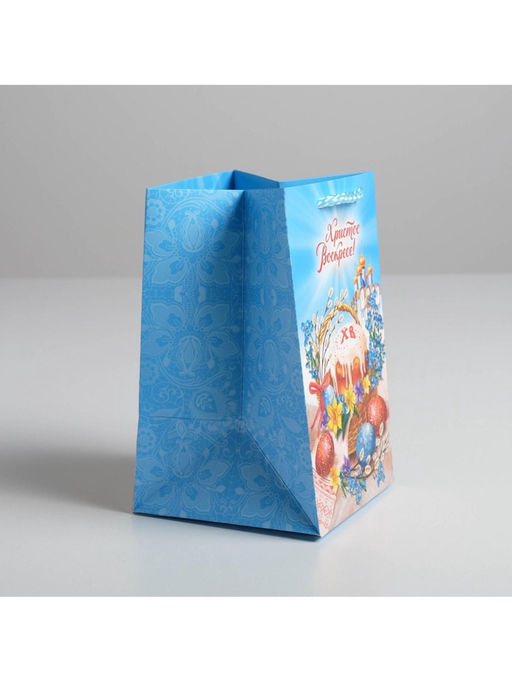 Цена за 3 шт. Пакет подарочный, упаковка на Пасху «Христос Воскресе», 10×16×10 см