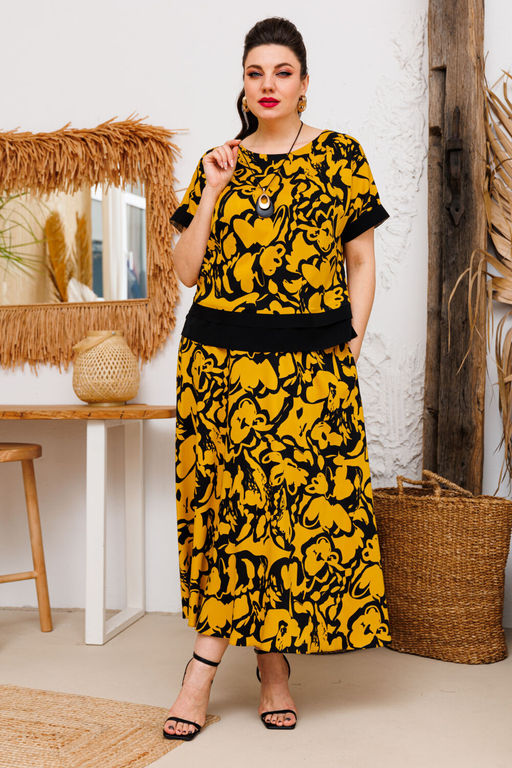 Костюм Romanovich Style 2-2661 горчица фото 6