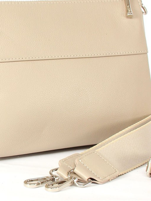 Сумка женская натуральная кожа GU 163-6065, 3отд, 2плеч/рем, серый SALE 265765 - Adelia фото 4