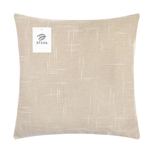 Наволочка декоративная Этель Классика, цвет бежевый, 43*43 см, 100% п/э  фото 5
