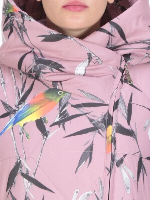 806 PINK Куртка демисезонная женская (100 гр. синтепон) - Фабричный китай фото 10