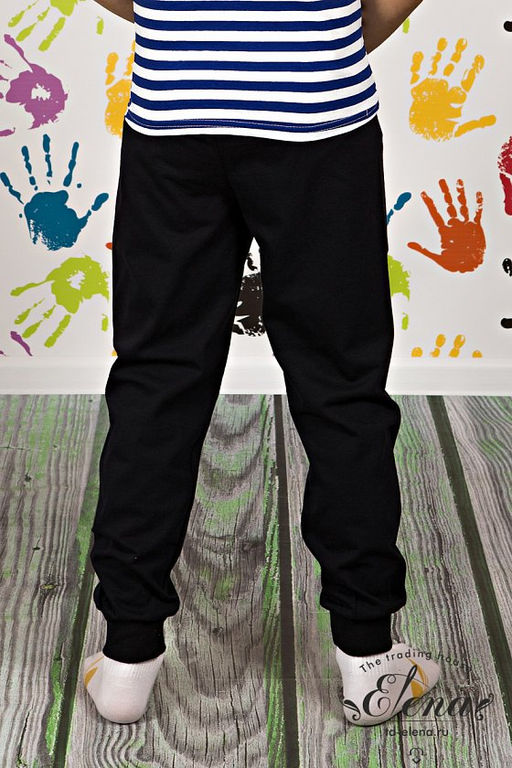 Трико на манжете М21426а Черный - Елена фото 2