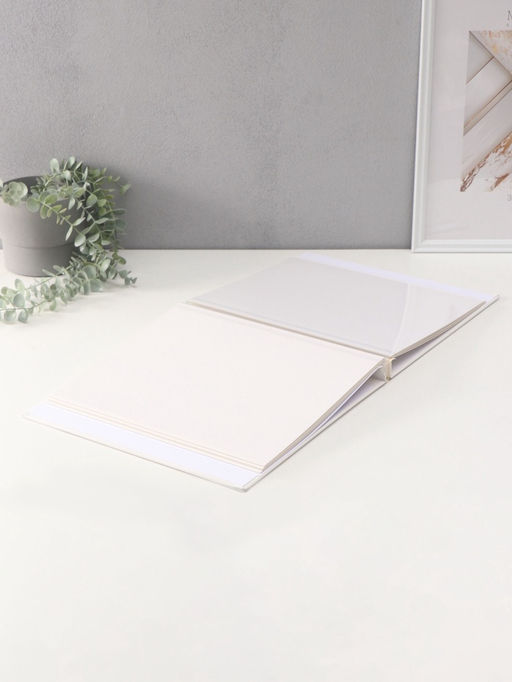 Фотоальбом магнитный на 20 листов Лисёнок с сердечками, кожзам, в коробке, 2.6?32?33.5 см