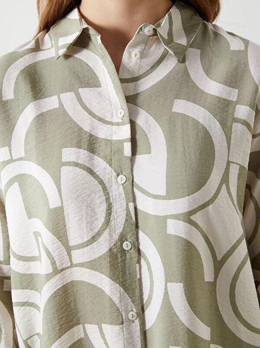 Desenli Kad?n G?mlek Tunik