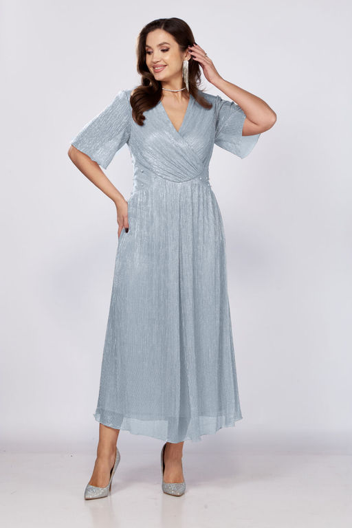 Платье Mira Fashion 5490S-Р голубой