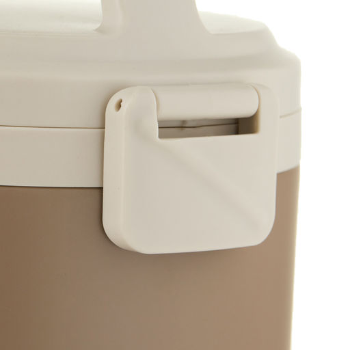 Термос для еды, 1.8 л, сохраняет тепло до 8 ч, нержавеющая сталь, коричневый, бежевый - Simaland фото 2