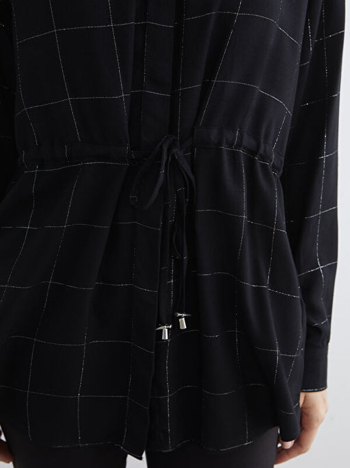 Ekose Kad?n G?mlek Tunik