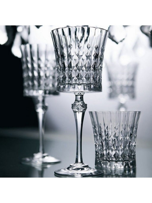 Набор фужеров (бокалов) для вина ЛЕДИ ДАЙМОНД 270мл 6шт