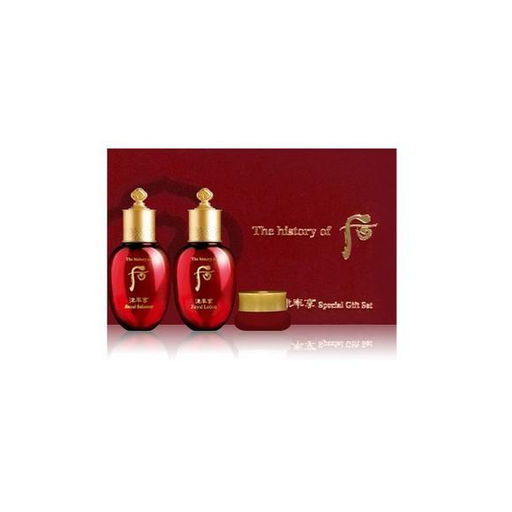 Набор антивозрастных миниатюр THE HISTORY OF WHOO Jinyulhyang Special Gift Set 3 pcs, Balancer 20ml+Emulsion 20ml+Cream 4ml