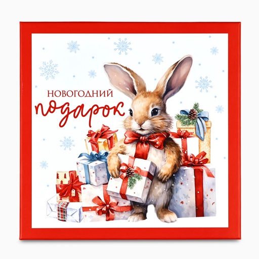 Набор новогодних подарочных коробок 10 в 1 Уютный Новый год, 10?10?628?28?15 см