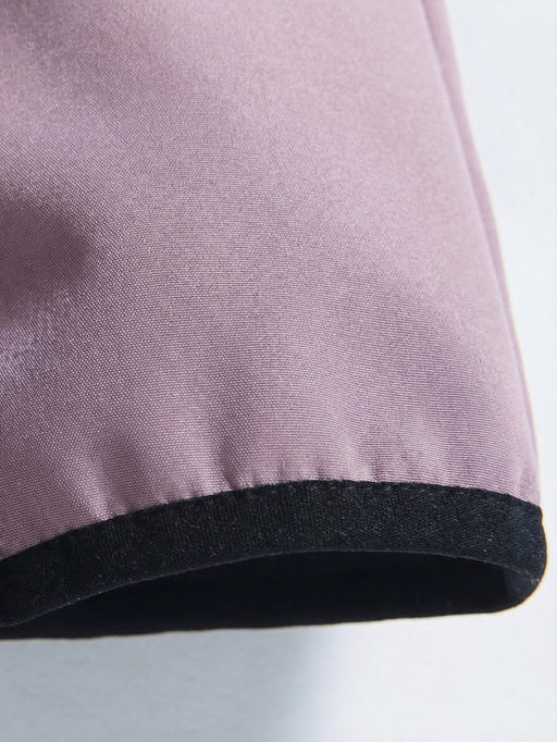 Куртка женская гибридная стёганая с капюшоном с графеновой подкладкой розового цвета 9630_1R