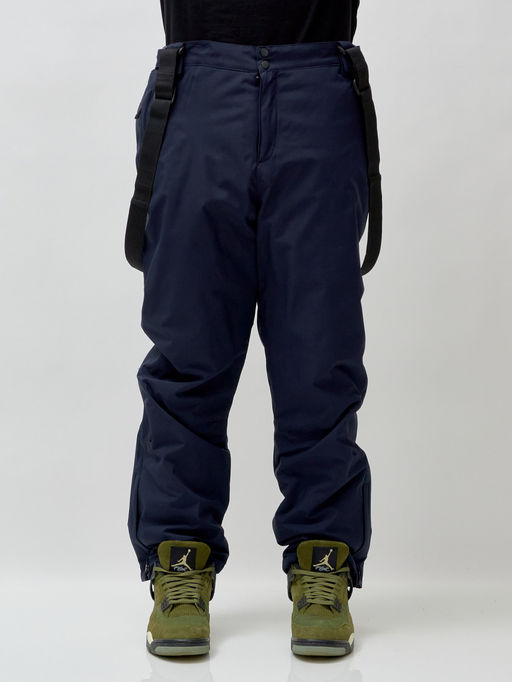 Горнолыжный костюм мужской зимний темно-синего цвета 370TS - Leifensh фото 25