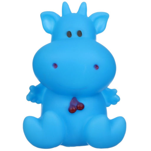 Резиновая игрушка для ванны Крошка Я «Коровка», 8.5 см, с пищалкой