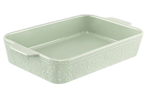 Форма для запекания 2,4 л 34.7*21.7*6 см "Традиция" прямоугольная мятный