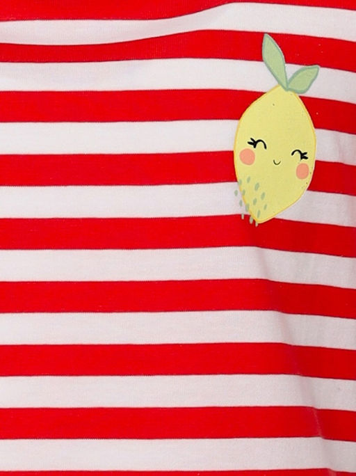 CRB wear/CSBG 63819-28-410 Футболка для девочки,коралловый/Ex.Cherubino  фото 3