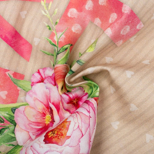 Дорожка на стол Этель Пионы 30х70 см, 100% хлопок, саржа 190 гр/м2  фото 5