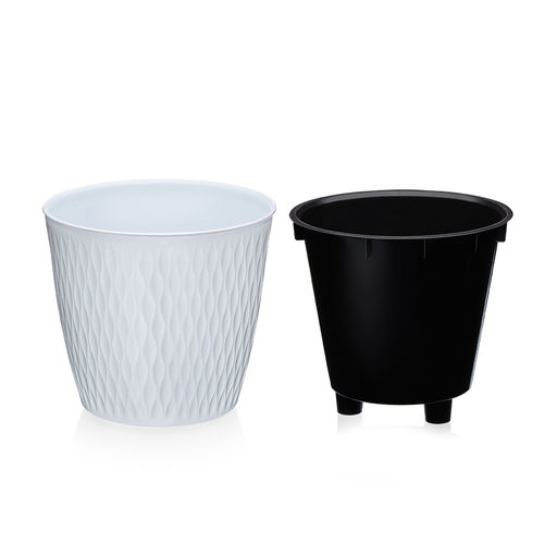 Кашпо "KERAMA" 1,1 л, арт.582 ЭЛЬФ