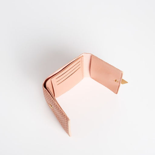 Кошелёк на кнопке, цвет розовый - Simaland фото 4