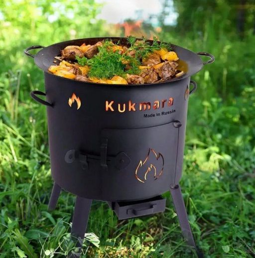 Садж стальной с эко-воронением 490мм ( толщ. 2,0мм) сж490 - Kukmara фото 3