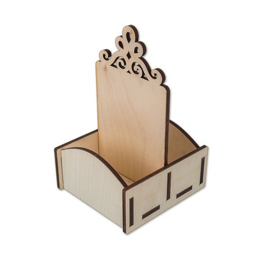 Заготовка для декорирования Mr. Carving ВД-244 Подставка для специи двухсторонняя фанера 12 х 12 х 22 см