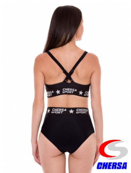 Плавки женские спортивные с высокой посадкой * (Артикул: 2509)