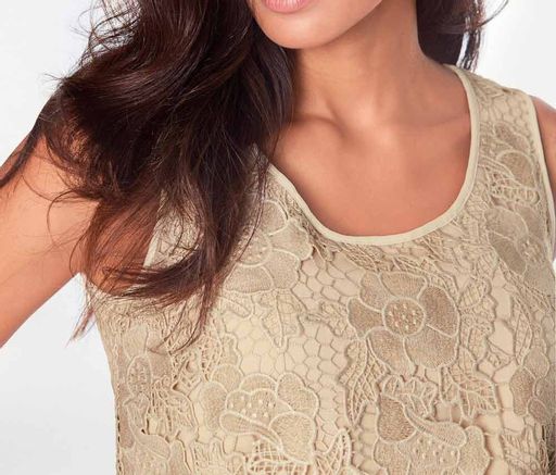 Топ, бежевый - Ashley brooke фото 5