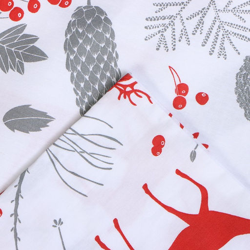 Постельное бельё LoveLife евро Лапландия, 200х217см, 225х240см, 50х70см-2шт, 100%хлопок, сатин фото 4