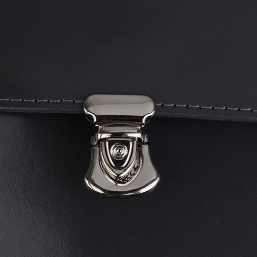 Цена за 8 шт. Застёжка для сумки, 2,2 2,9 см, цвет серебряный - Арт узор фото 4