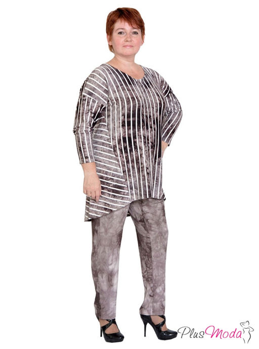 Брюки Модель №95 размеры 50-72 - Plusmoda фото 2