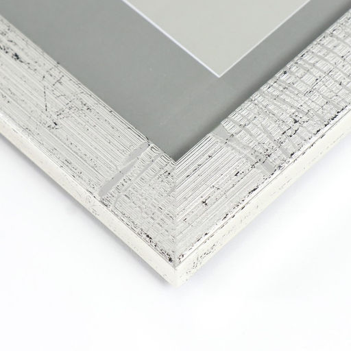 Фоторамка для фото 10×15 см Marta, пластик, серебро