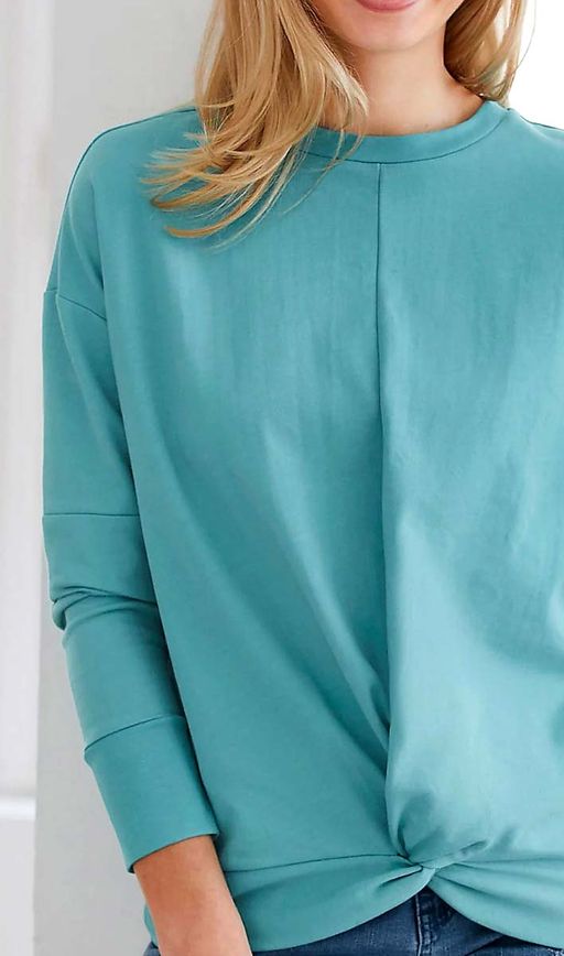 Толстовка, голубая - Linea tesini фото 5