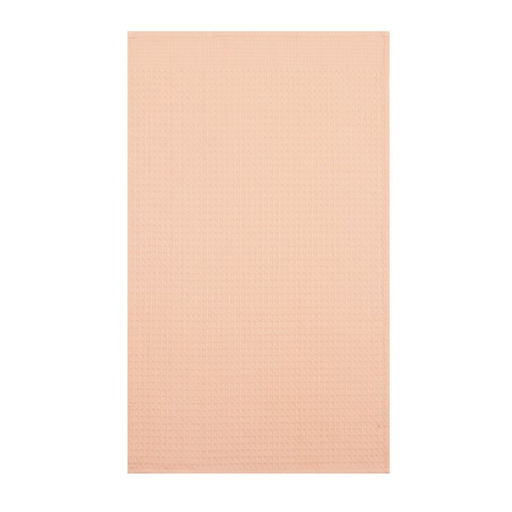 Полотенце Доляна цв. коралловый 35х60 см, 100% хл., крупная вафля 220 г/м2  фото 2