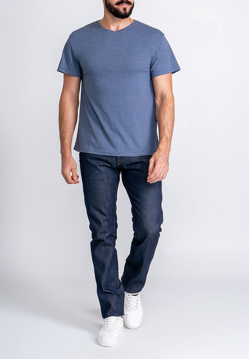 Футболка мужская короткий рукав GREG G146-RM-6012 (джинс м.)  фото 3