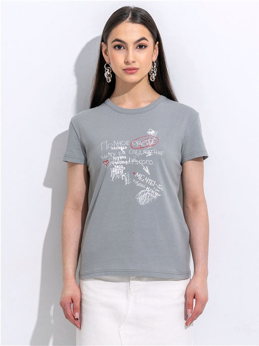 футболка 1ЖДФК3965001 - Апрель фото 2