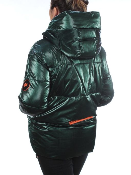 8100 DK. GREEN Пальто женское зимнее JARIUS (200 гр. холлофайбера) - Fashion фото 6