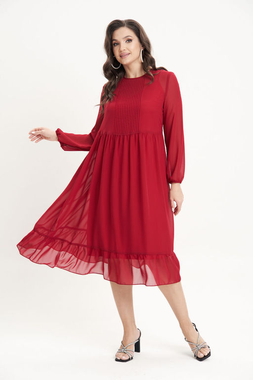 Платье Fantazia Mod 4771 красное  фото 4