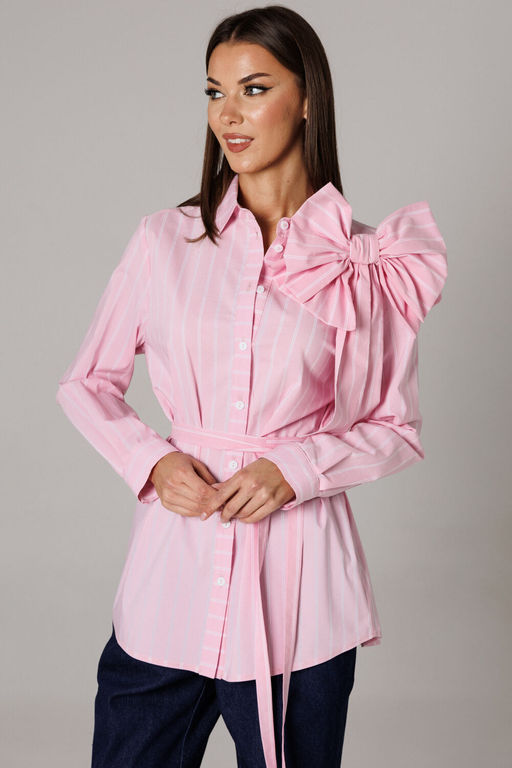 Рубашка Lars Style 1178 розовый