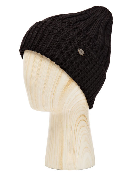 Шапка жен. шерсть+акр LB-BR55043 black - Labbra фото 5