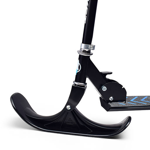 Самокат-снегокат, складной, в коробке (синий)