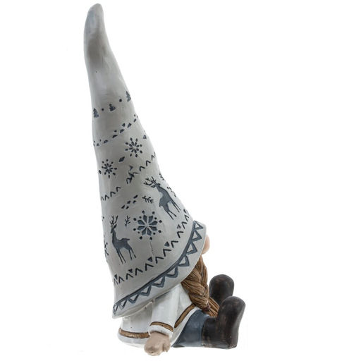 Фигурка декоративная "Гном", L8 W7,5 H17 см, 4в.